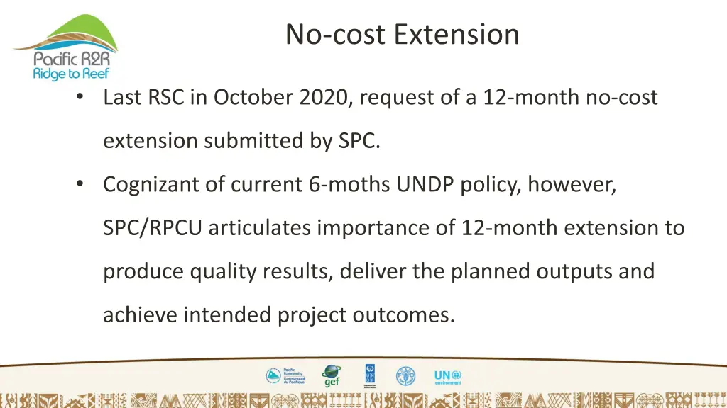 no cost extension