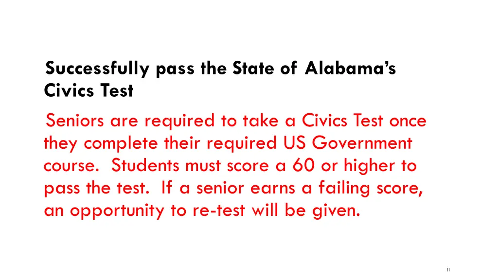 successfully pass the state of alabama s civics