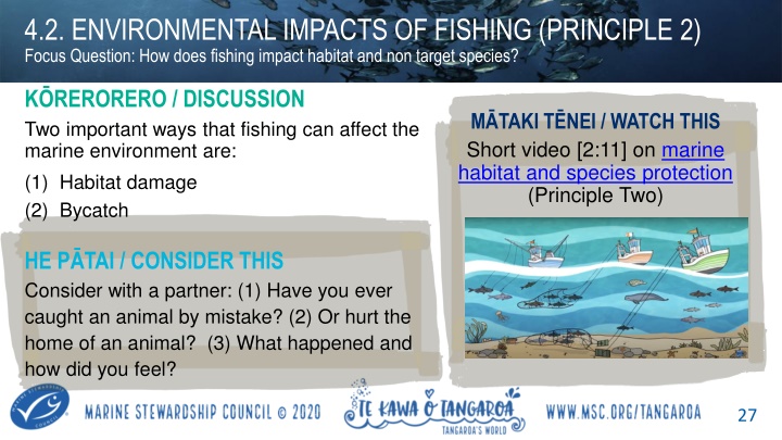 4 2 environmental impacts of fishing principle