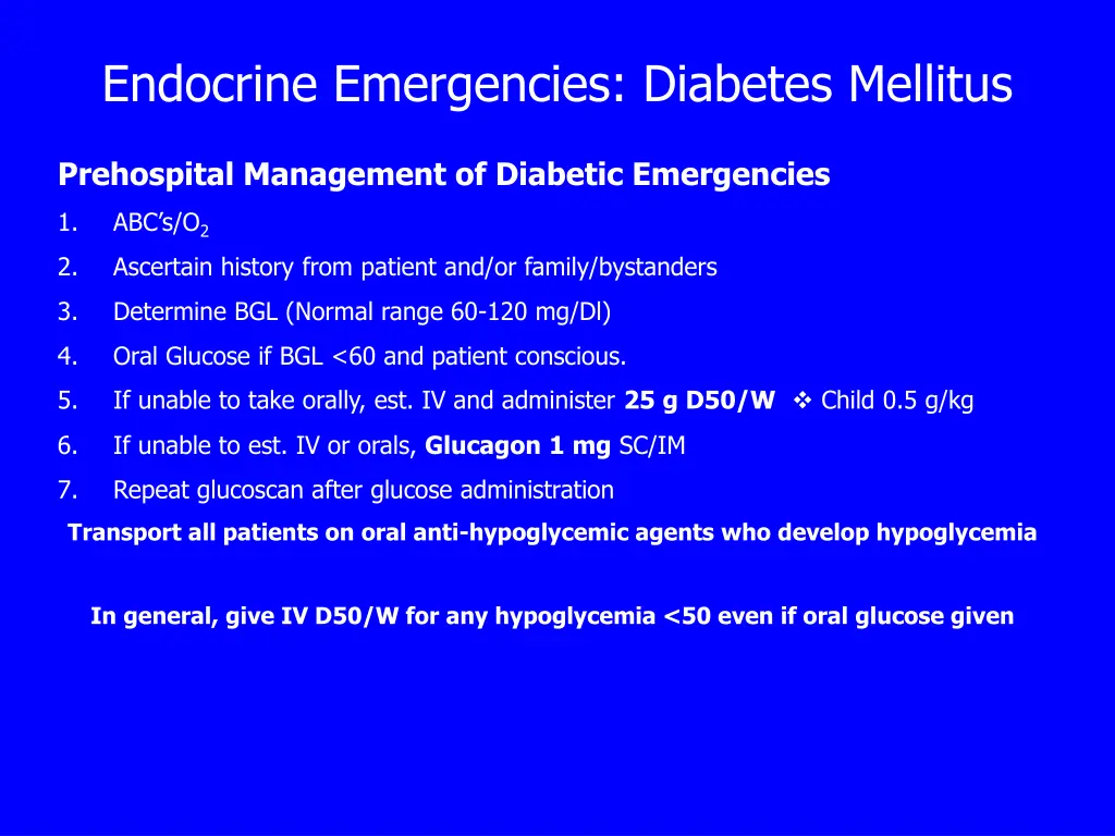 endocrine emergencies diabetes mellitus 3