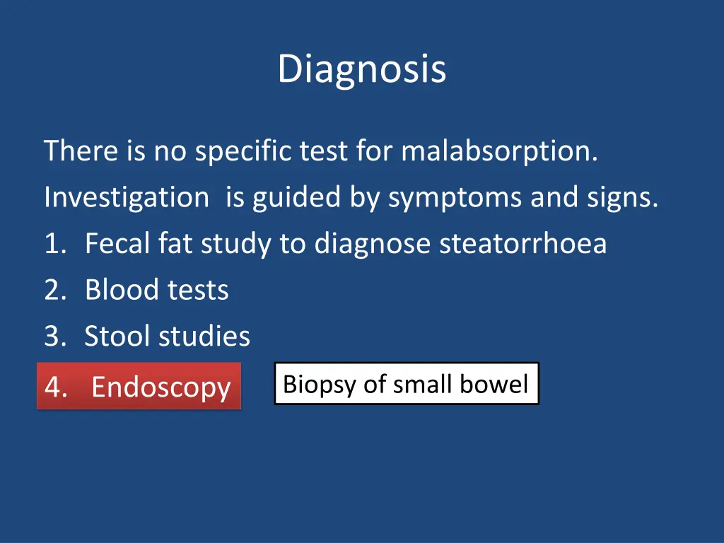 diagnosis