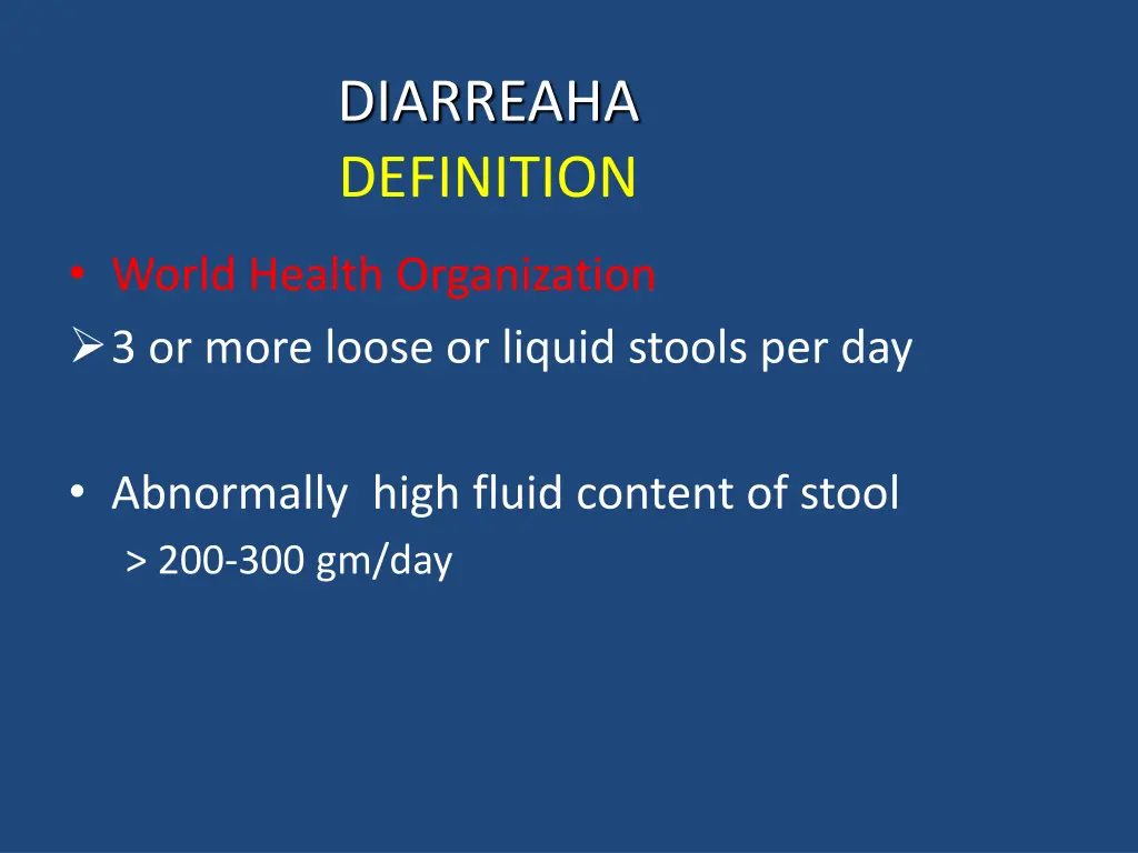 diarreaha definition