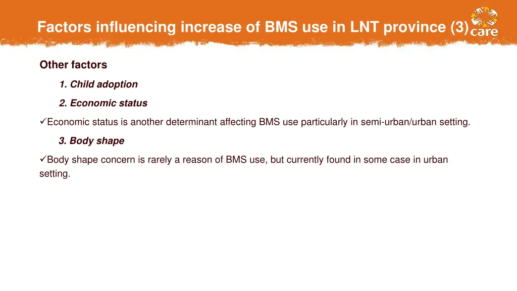 factors influencing increase 2