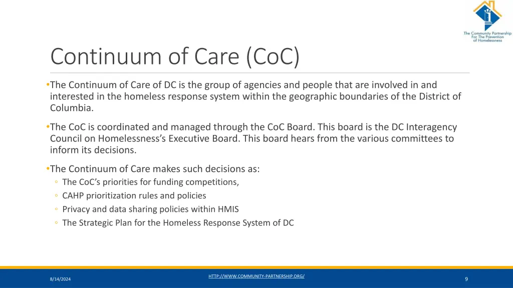 continuum of care coc