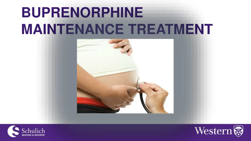 buprenorphine maintenance treatment