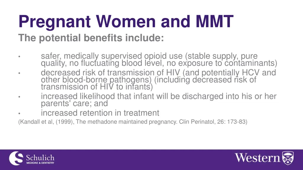 pregnant women and mmt the potential benefits