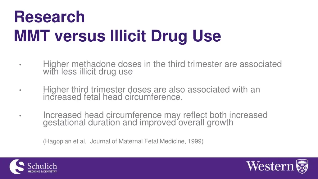 research mmt versus illicit drug use