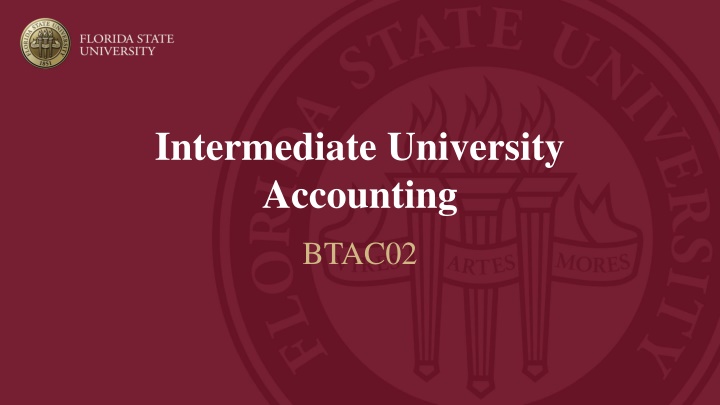 intermediate university accounting