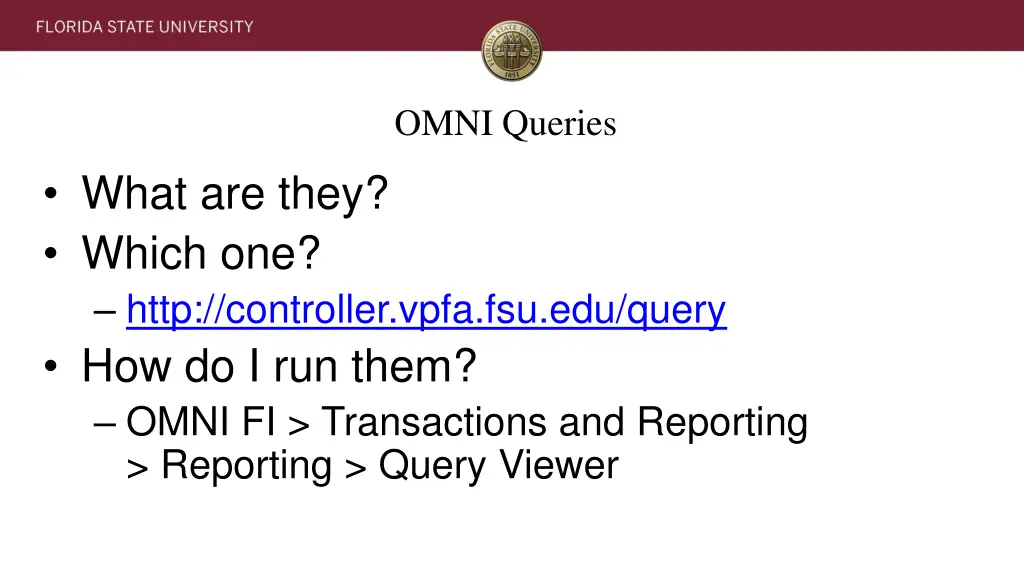 omni queries