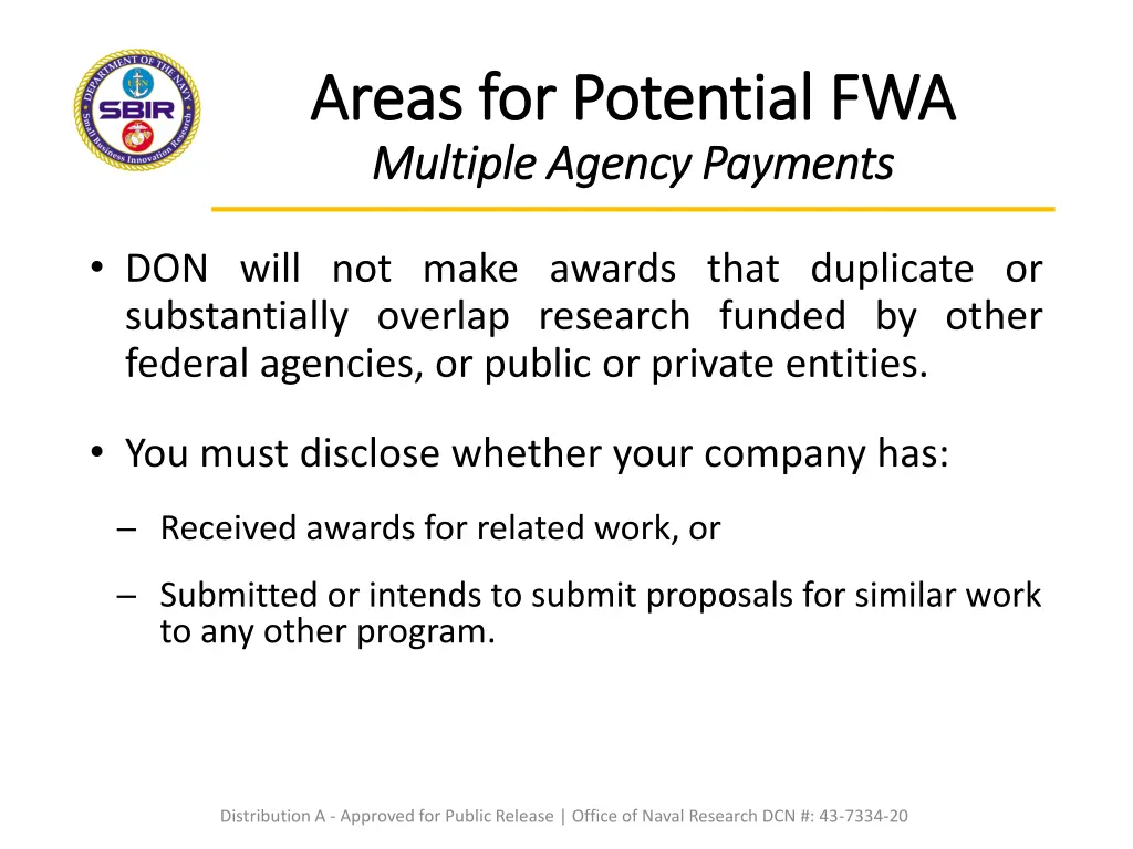 areas for potential fwa areas for potential 1