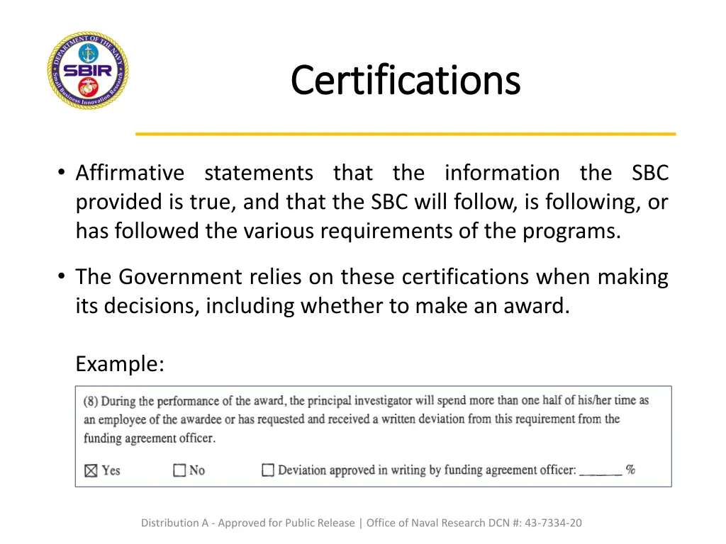 certifications certifications