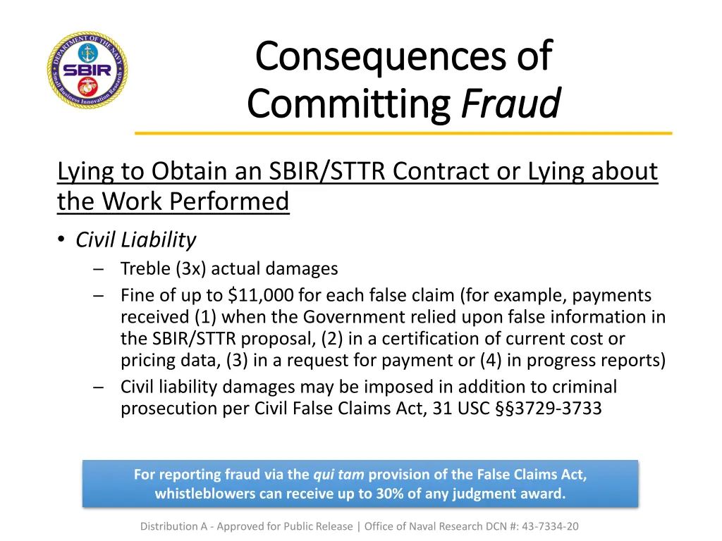 consequences of consequences of committing 1