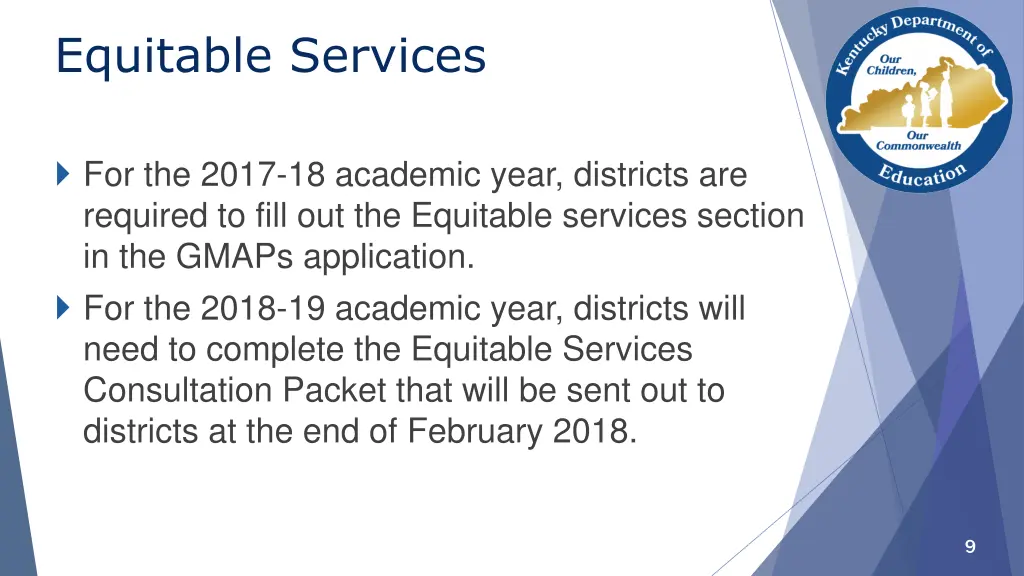 equitable services