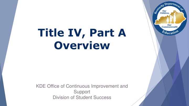 title iv part a overview