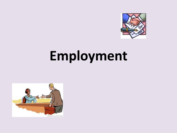 employment