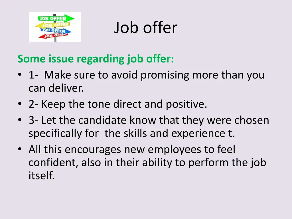 job offer 1