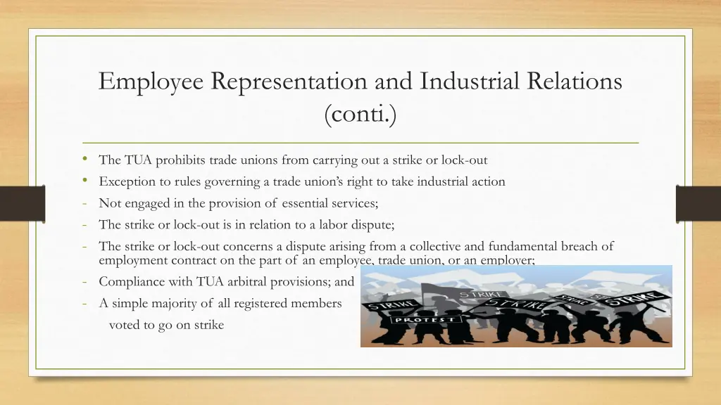 employee representation and industrial relations 1