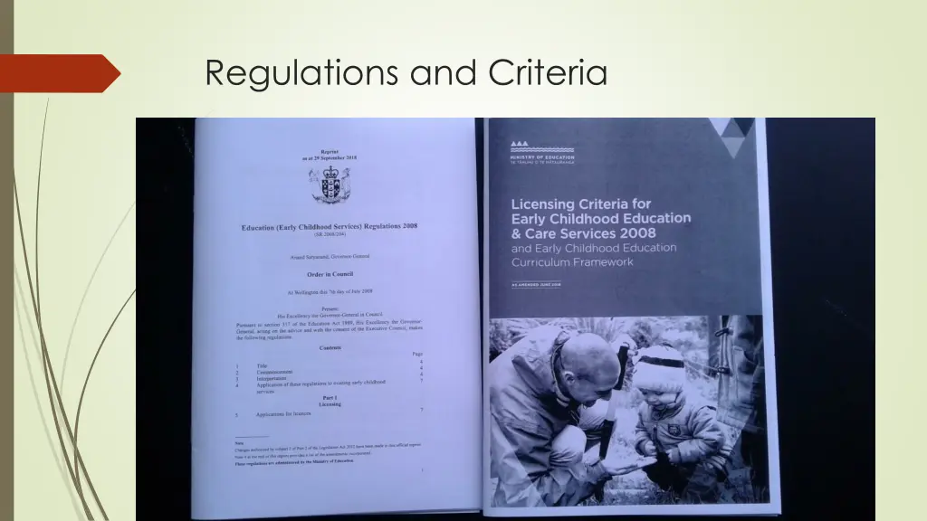 regulations and criteria