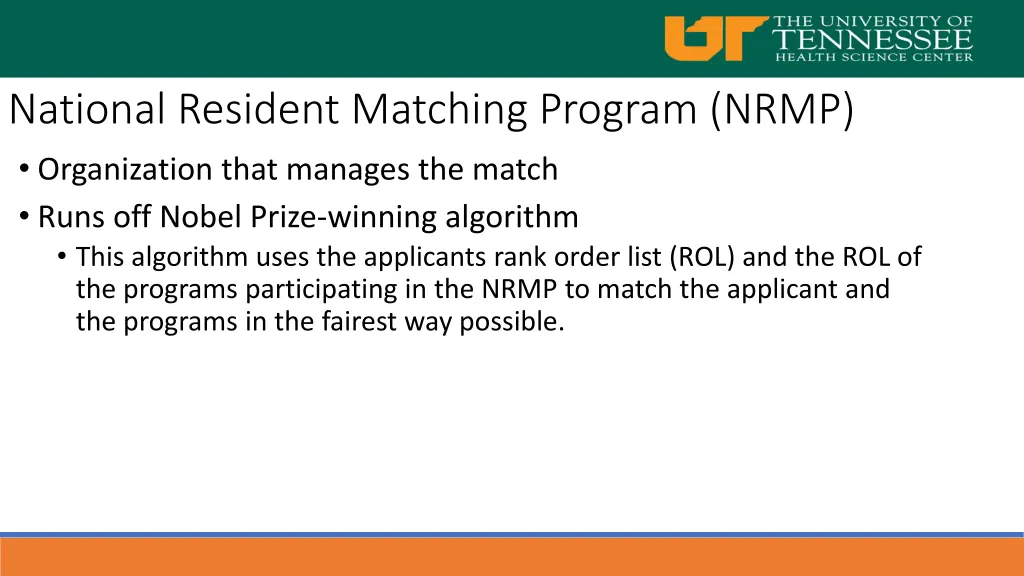 national resident matching program nrmp