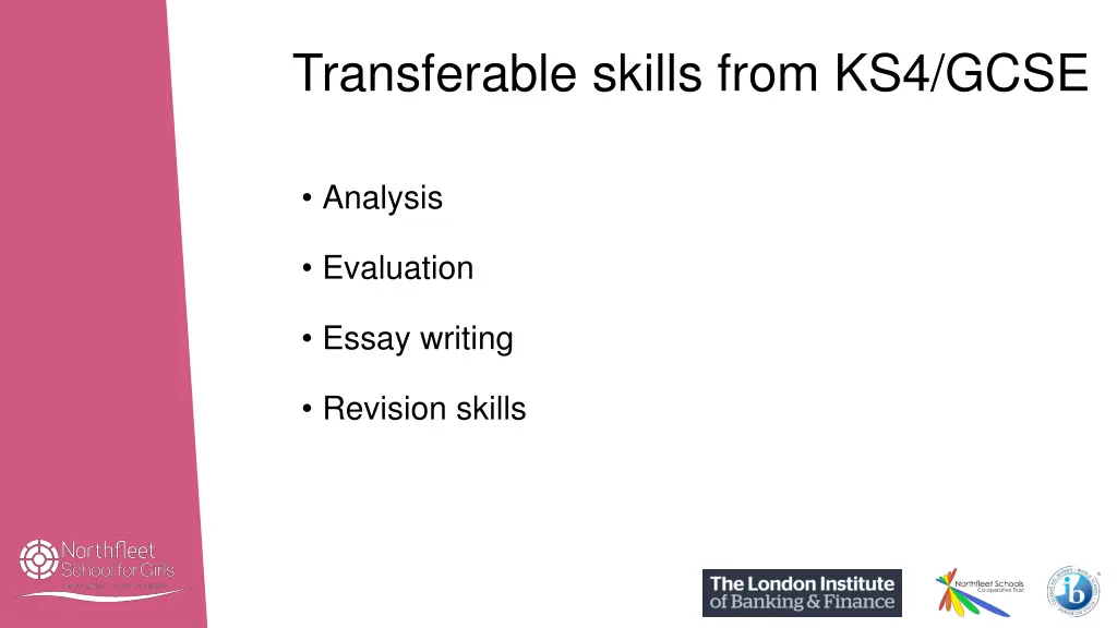 transferable skills from ks4 gcse