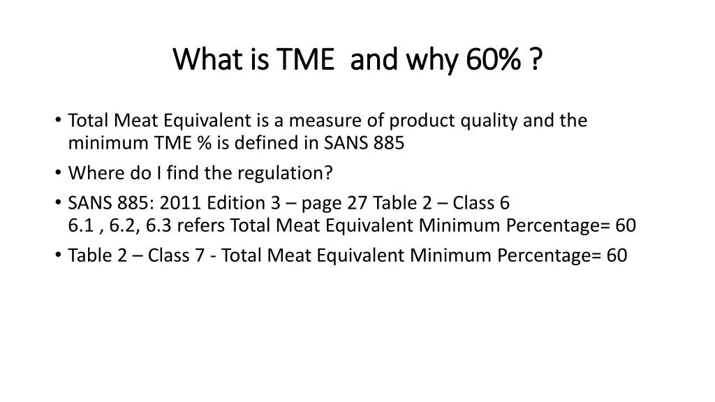 what is tme and why 60 what is tme and why 60