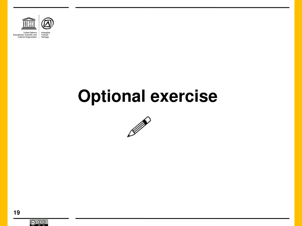 optional exercise