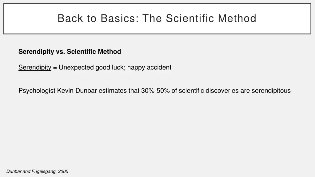 back to basics the scientific method 5