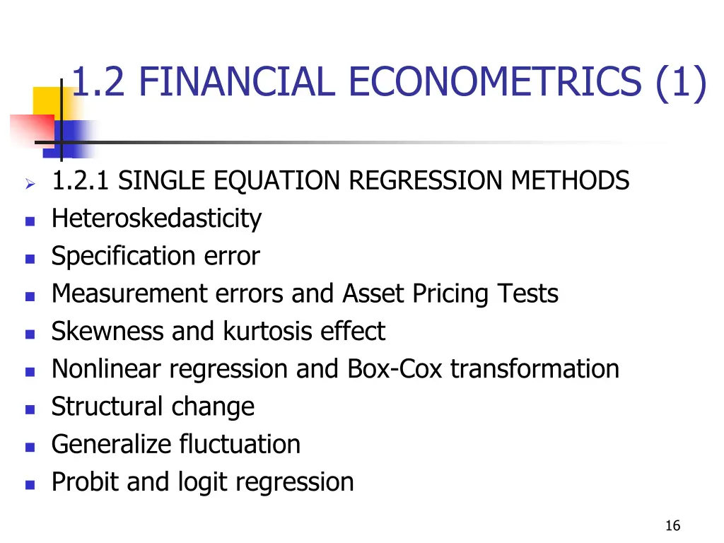 1 2 financial econometrics 1