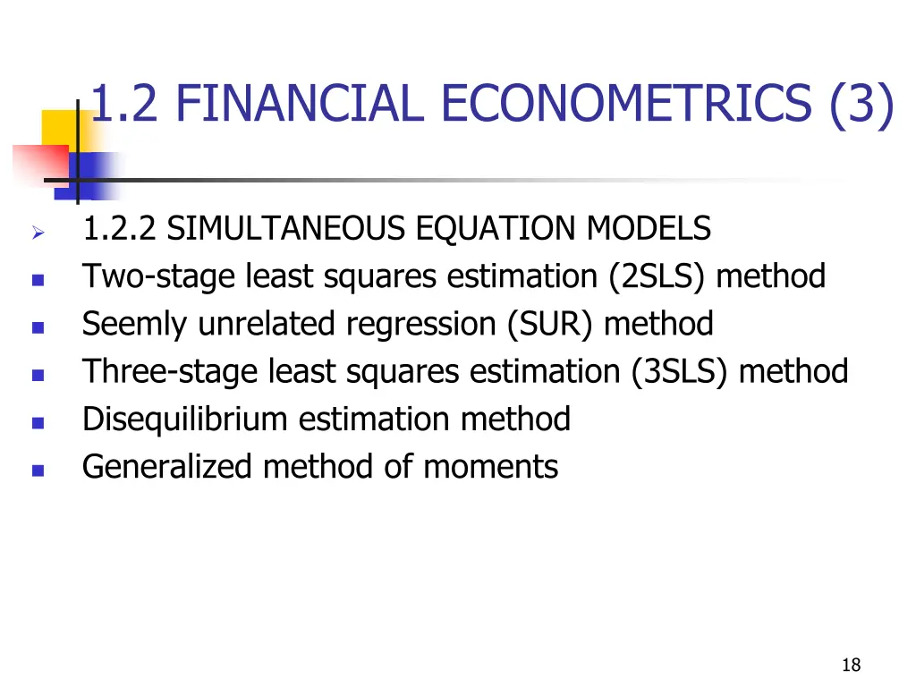 1 2 financial econometrics 3