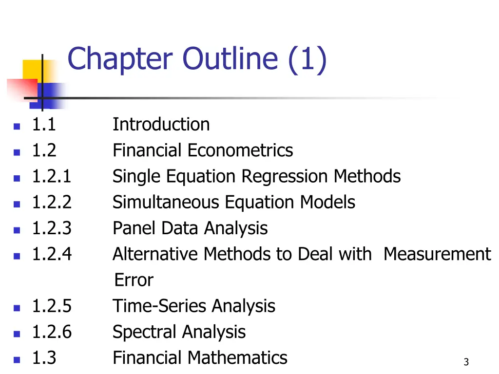 chapter outline 1