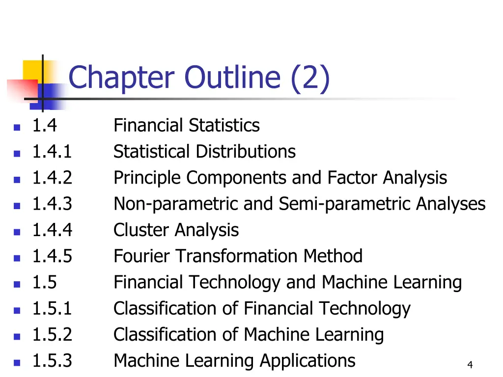 chapter outline 2