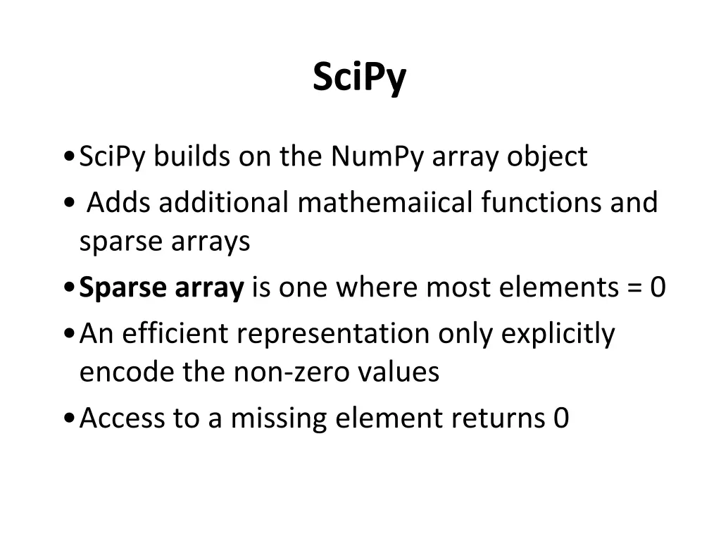 scipy