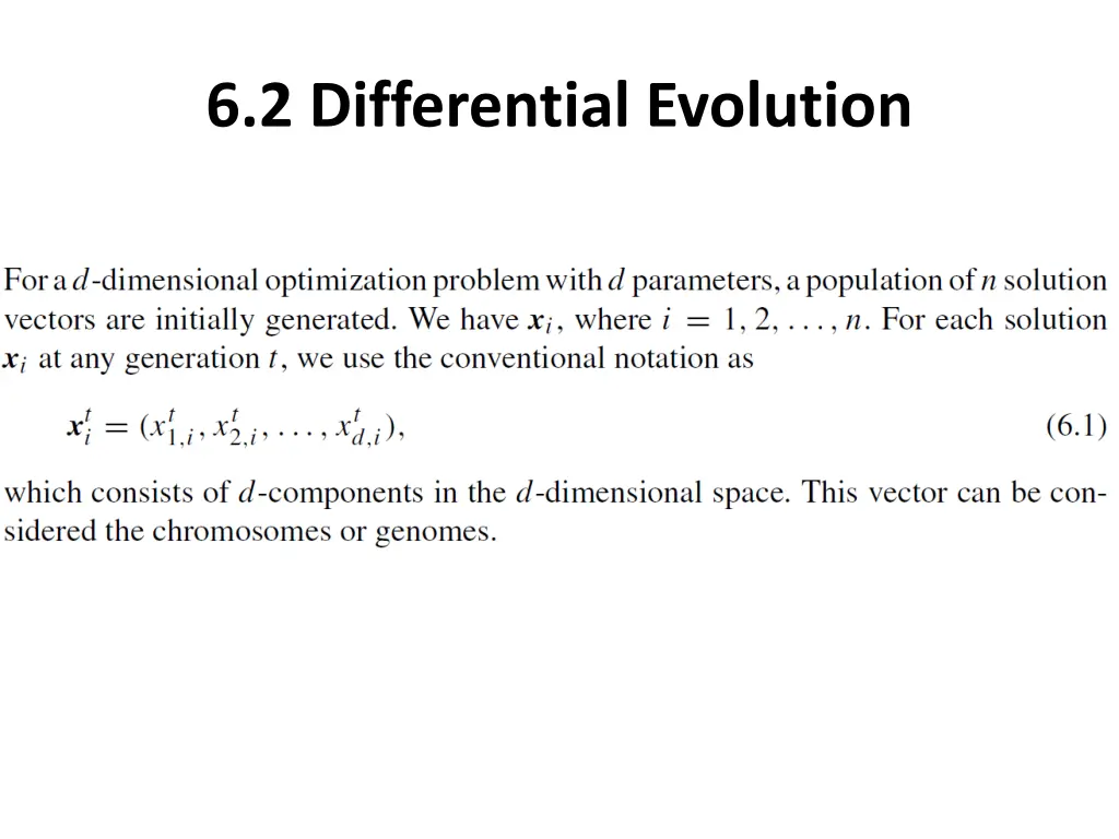 6 2 differential evolution