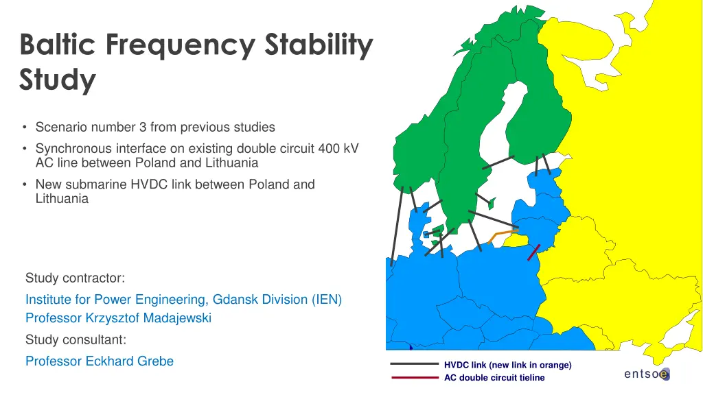 baltic frequency stability study