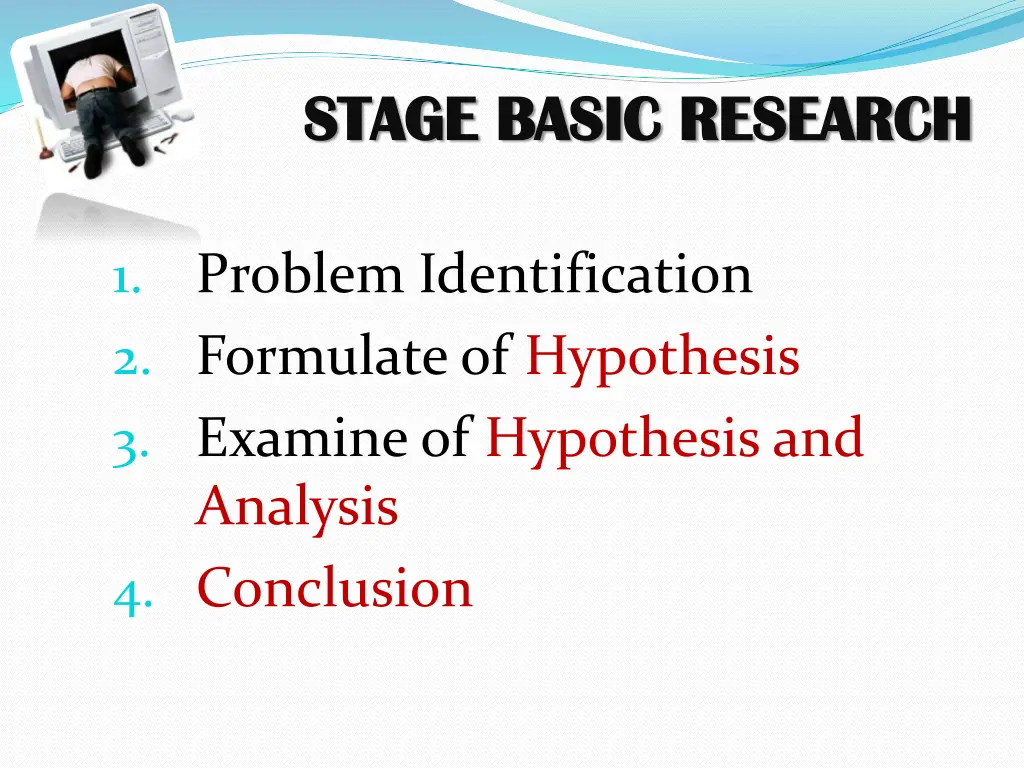 stage basic research stage basic research