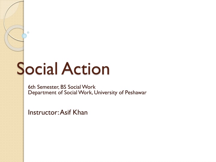 social action