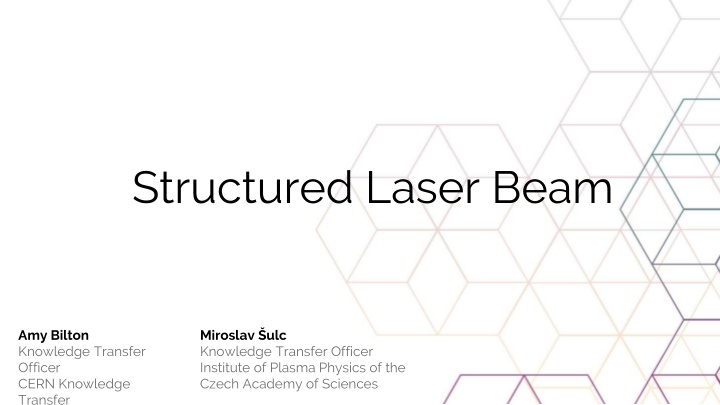 structured laser beam