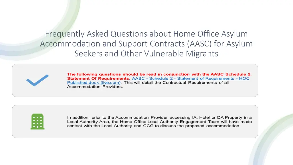 frequently asked questions about home office