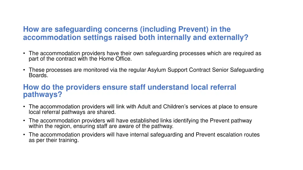 how are safeguarding concerns including prevent