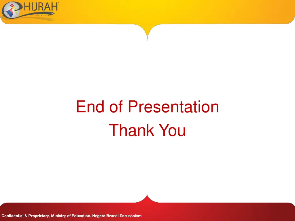 end of presentation thank you