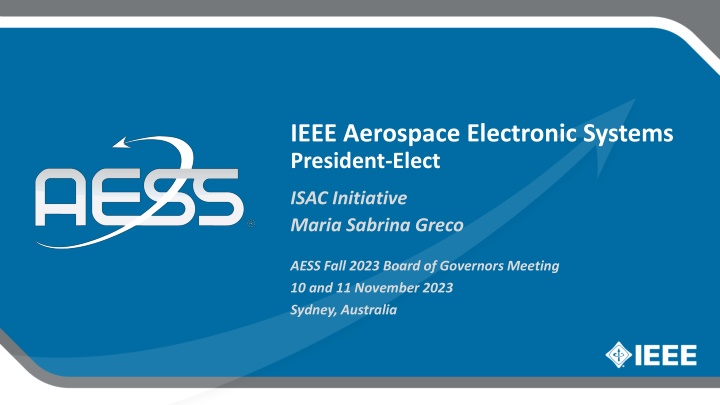 ieee aerospace electronic systems president elect