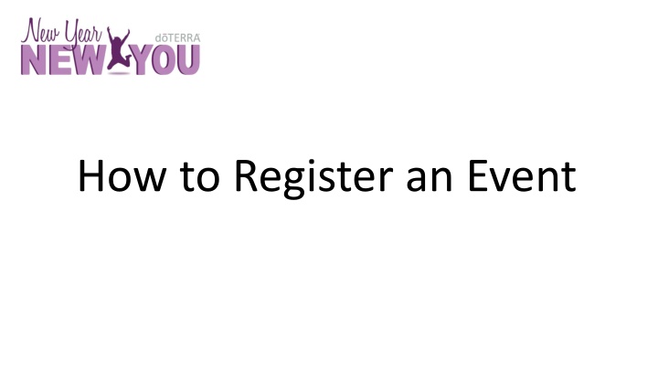 how to register an event