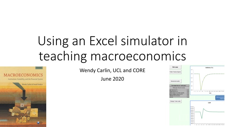 using an excel simulator in teaching