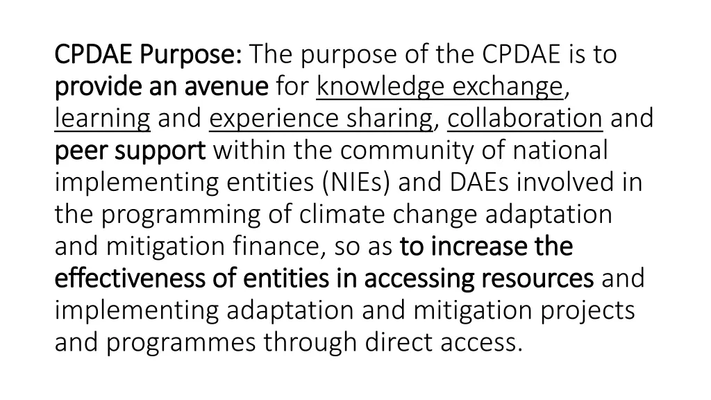 cpdae purpose cpdae purpose the purpose