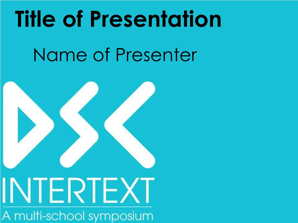 title of presentation 5