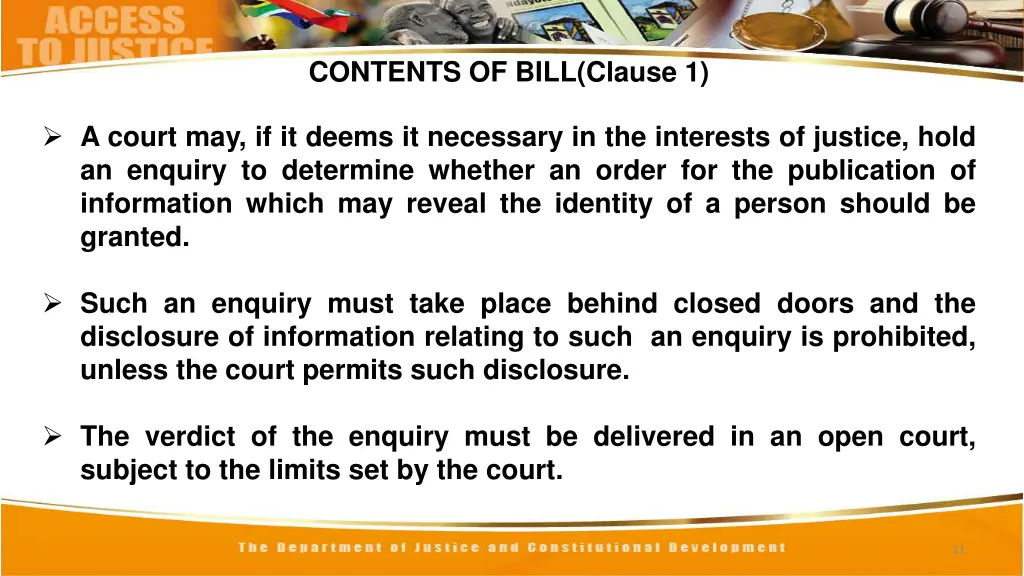 contents of bill clause 1 3