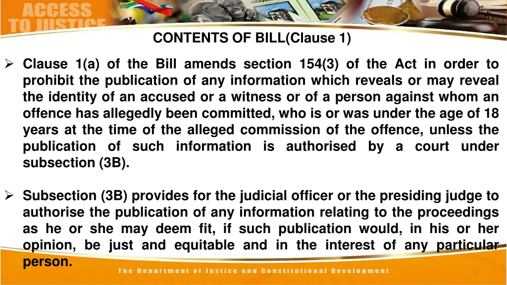 contents of bill clause 1