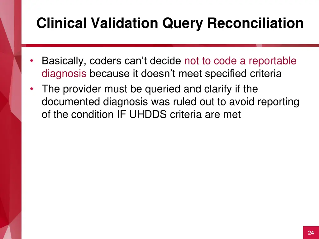 clinical validation query reconciliation