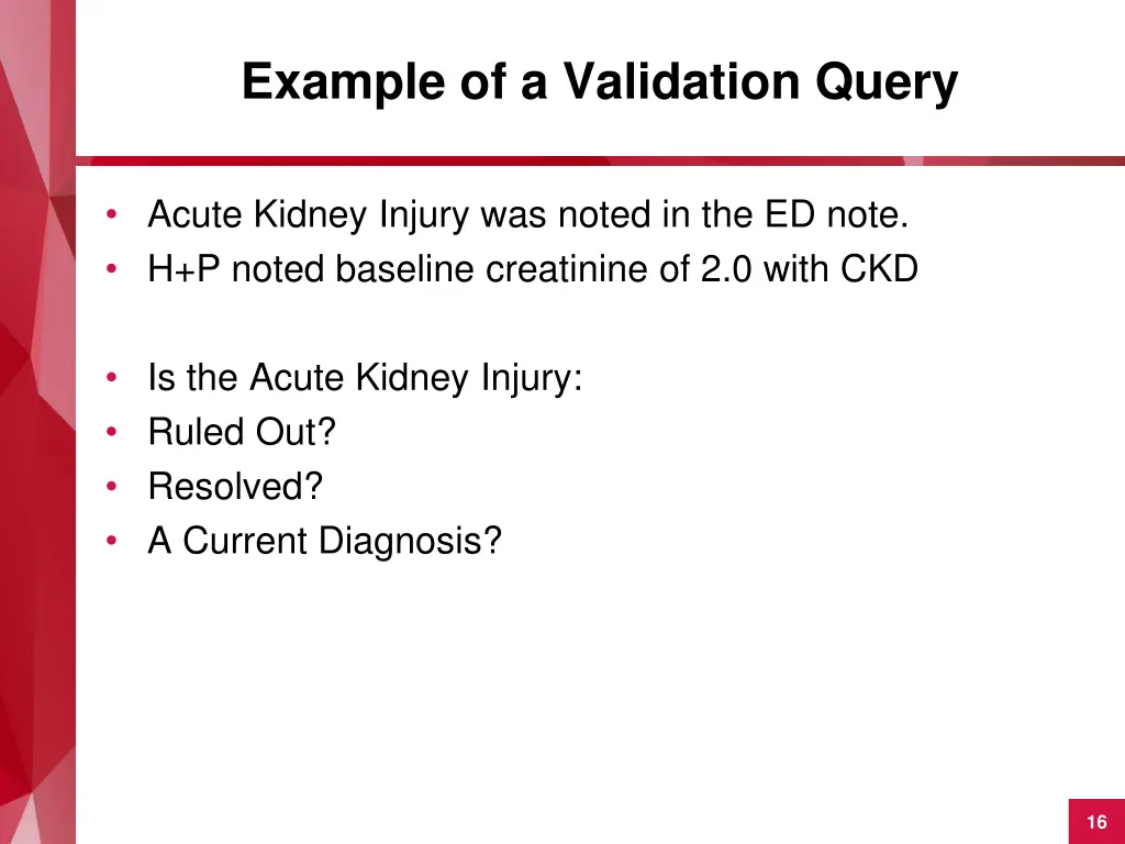 example of a validation query 4