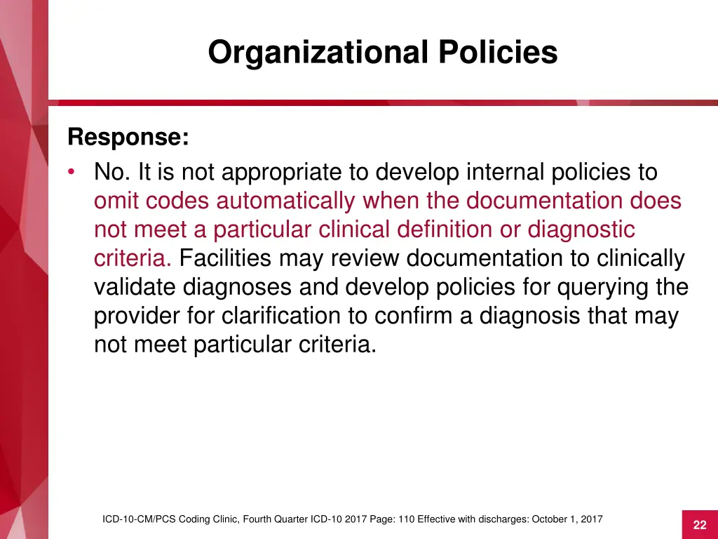 organizational policies 1